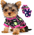 2-Pack Fleece Dog Sweaters for Small Dogs & Puppies, XXS–M