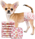 Female Dog Diapers 48 Count Disposable Leakproof Puppy Diapers XXS- Medium