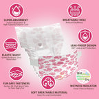 Meela’s Dainty Little Dog Diapers | Female, 48 Count