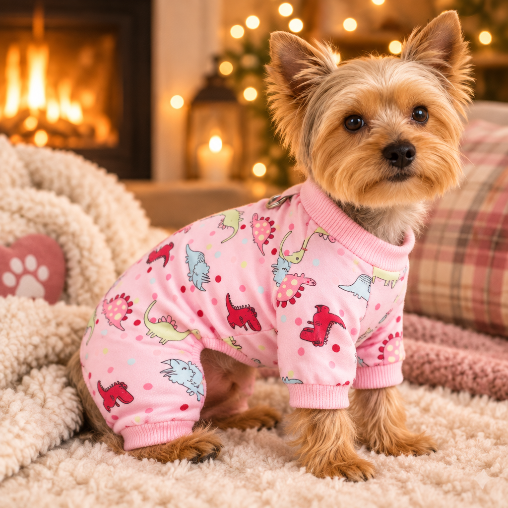 Meela’s Sweet Dreams Yorkie Onesie