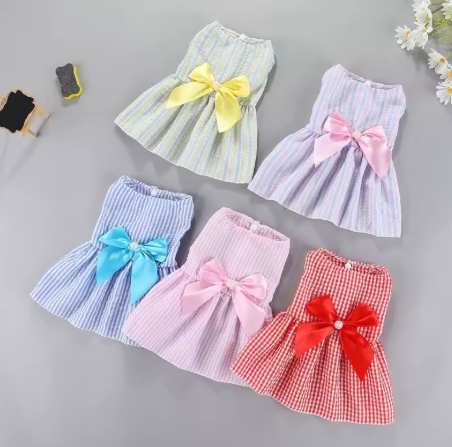 Meela’s Little Bow Yorkie Dress