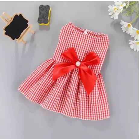 Meela’s Little Bow Yorkie Dress