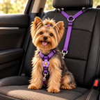 Meela’s Adjustable Yorkie Car Tether
