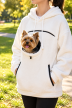 Meela’s Stay-Close Yorkie Pouch Hoodie