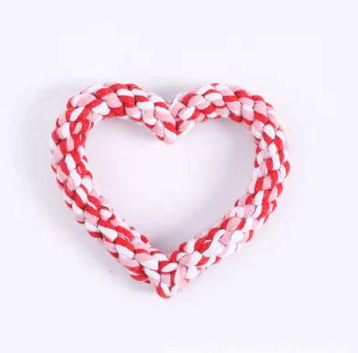 Meela’s Little Love Heart Rope Toy