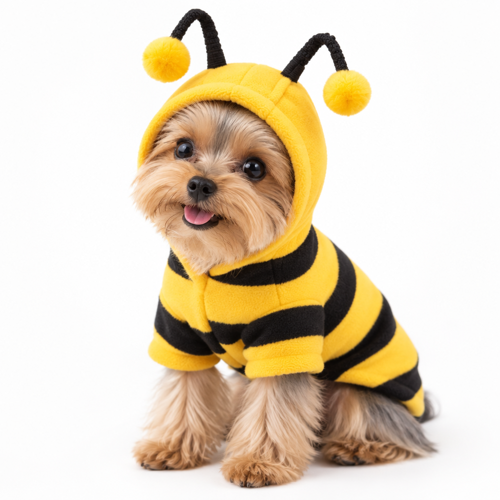 Meela’s Little Honey Bee Yorkie Hoodie