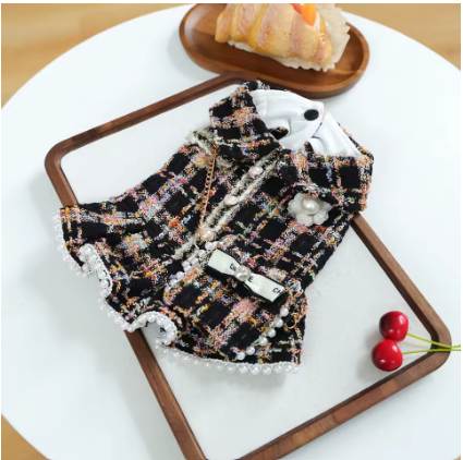 Meela’s Little Pearl Yorkie Dress