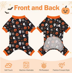 Meelas Pumpkin Paws Halloween Pajamas
