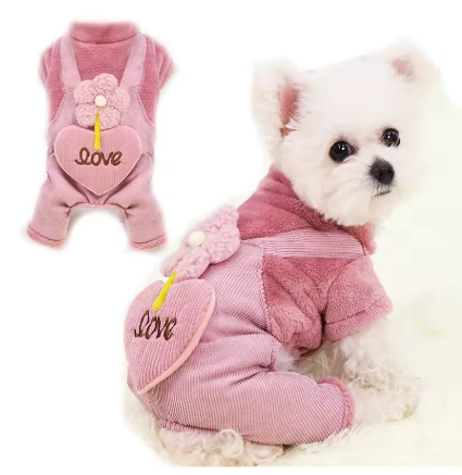 Meelas Floral Comfort Pet Coat