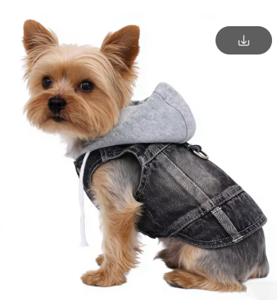 Meelas Denim Buddy Hoodie