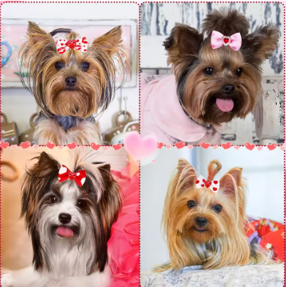 Meelas Valentine Bow Pack 10 pcs