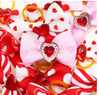 Meelas Valentine Bow Pack 10 pcs