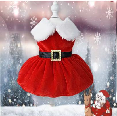 Meelas Christmas Princess Dress