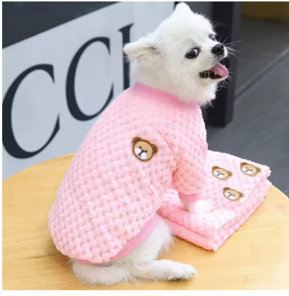 Meelas Plaid Paws Sweater 🐾