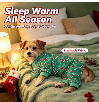 Meelas Candy Cane Loungewear
