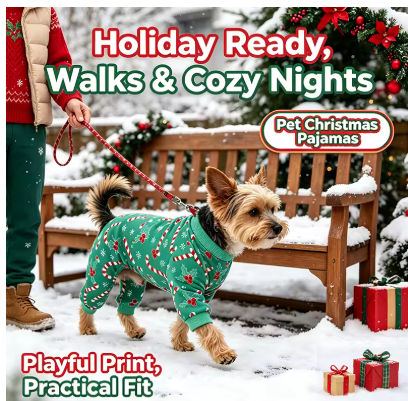 Meelas Candy Cane Loungewear