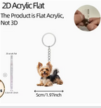 Meelas Cute Yorkie Keychain