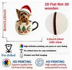 Meelas Yorkie Hand painted Ornaments