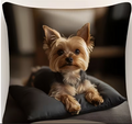 Meelas Yorkie Cushion Cover
