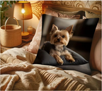 Meelas Yorkie Cushion Cover