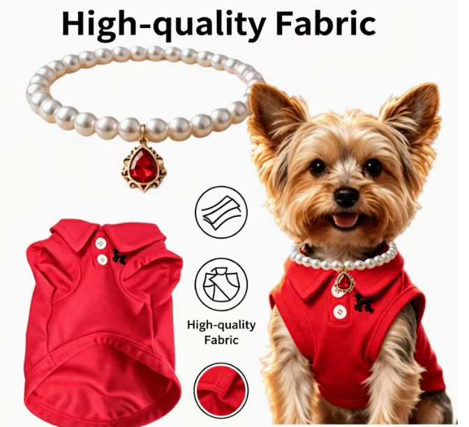 Meelas Ruby Polo Set