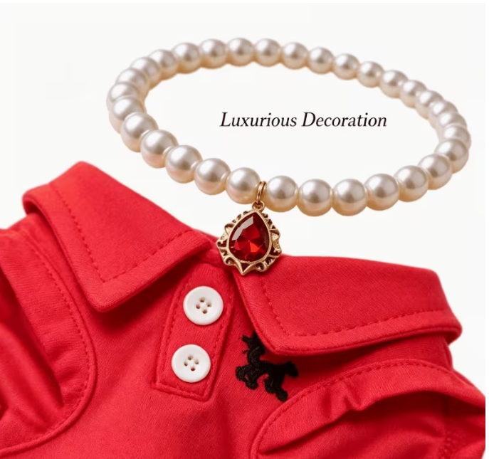 Meelas Ruby Polo Set