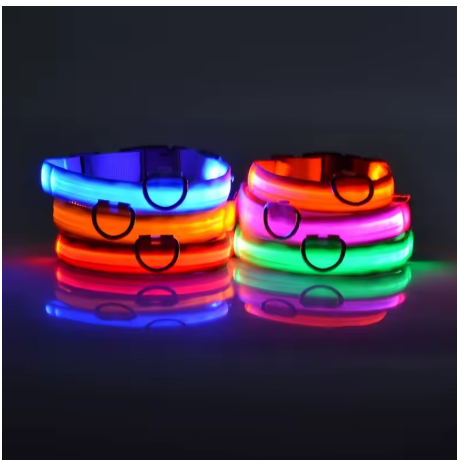 Meela’s Glow Walk Leash & Collar Set