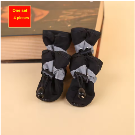Meela’s Rainy-Day Paw Boots | Set of 4