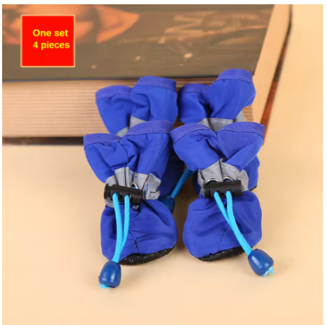 Meela’s Rainy-Day Paw Boots | Set of 4