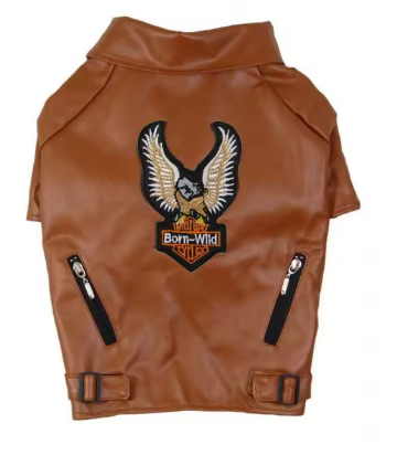 Meelas Eagle Leather Vest