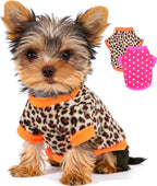 Meela’s Cozy Little Yorkie Fleece Sweaters | 2 Pack