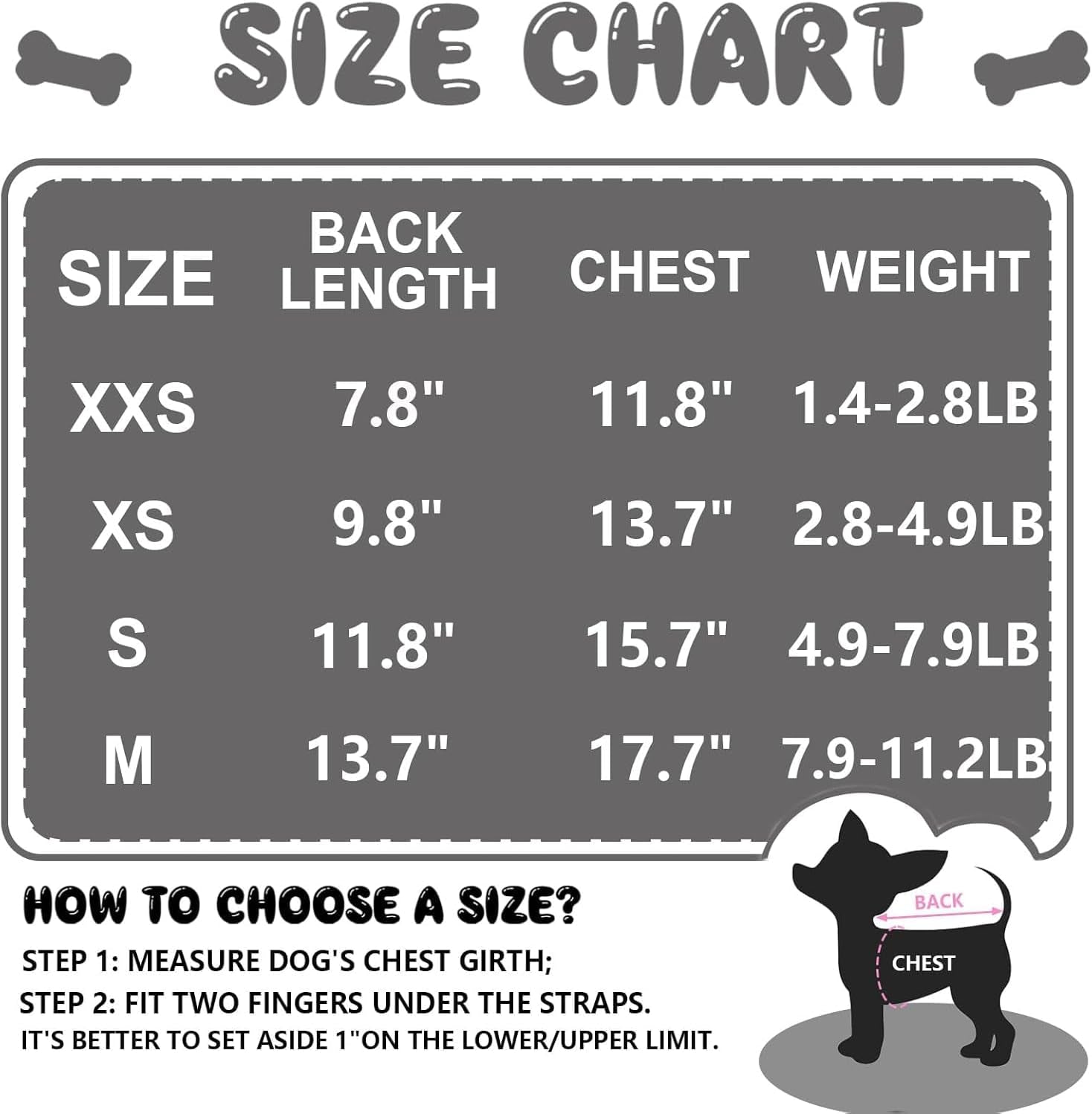 2-Pack Fleece Dog Sweaters for Small Dogs & Puppies, XXS–M