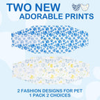Meela's Belly Band Wraps for Male Dogs — Disposable Leakproof 60 Count